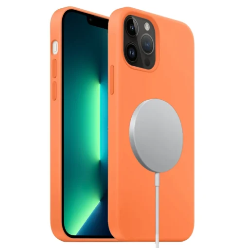 iPhone 13 PRO MAX MagSafe umbris pehmest silikoonist Oran